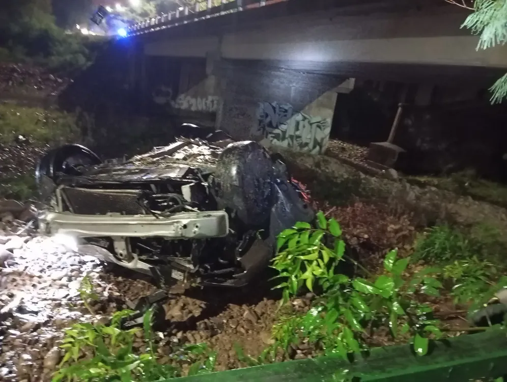 auto san lorenzo caida